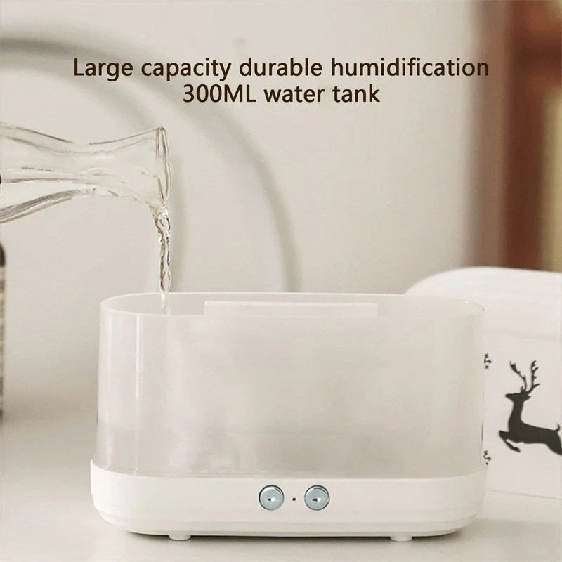 LuminaElk™ Cozy Flame Diffuser & Atmosphere Lamp